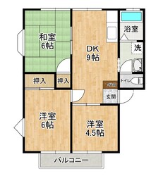 シャトー東の物件間取画像